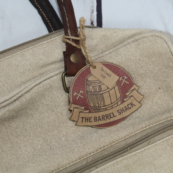 NWT The Barrel Shack The Cooper Bag - Picture 4 of 4